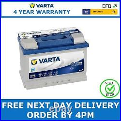 N70 EFB Car Battery 12V Varta Blue Dynamic 4 Yr Warranty Type 096