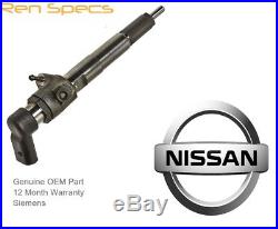 NEW Genuine Nissan Qashqai 1.5 Diesel Dci Fuel Injector Siemens Juke Cube NV200