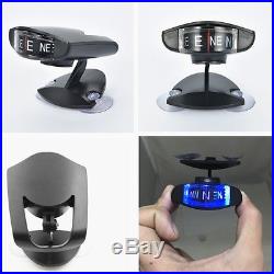 New Compass withLed Lighted Blue Display For Car Truck Interior Windshield or dash
