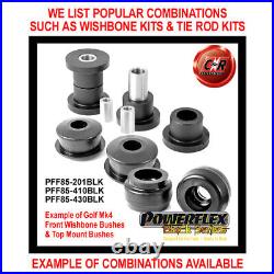 Powerflex Black Front Arm Front Bushes For Renault Scenic 3 09-16 PFF60-1701BLK