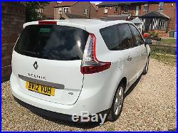 Renault Grand Scenic 2012 Dynamique DCI Pearl White Stunning Car Half Leather