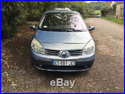 Renault Grand Scenic 1.9 dci left and drive LHD French plates 7 seater
