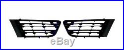 Renault Grand Scenic 2006-2009 Front Bumper Grille Set Mat Black High Quality