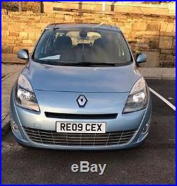 Renault Grand Scenic 2009 1.4 tCe Light Blue Spares or Repairs engine knocking