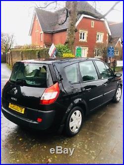 Renault Grand Scenic Expression 1.6 Petrol 16v 2005. Low Mileage. 7 Seater