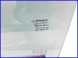 Renault Grand Scenic III mk3 2011 1.5dCi rear left door window glass 43R006723