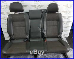 Renault Grand Scenic Mk2 2nd Row Complete Half Leather Seat Black 05-09
