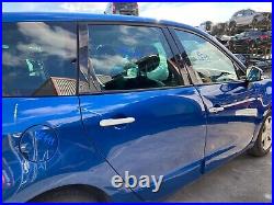 Renault Grand Scenic Mk3 2011 Rear Door Complete O/s Drivers Side Blue