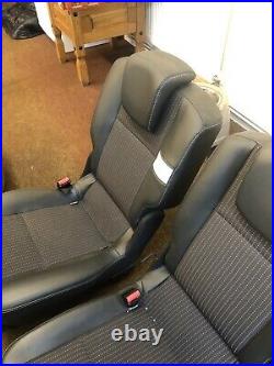 Renault Grand Scenic Mk3 2013 Half Leather Seats / Interior Front + Rear Seats