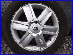 Renault Scenic (2004-2009) 16 4x Alloy Wheels + Tyres 205/55 R16 ref. 7PP2