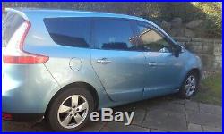 Renault blue Grand Scenic DYN TCE 1.4 Petrol 7 seater with tinted windows in VGC