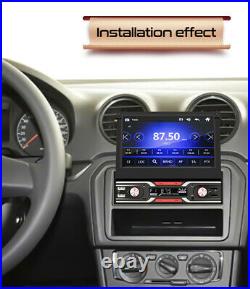 Retractable 7in Touch Screen WINCE Car Stereo Radio MP5 Player GPS Navigation