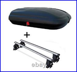 Roof box VDPBA320L + roof rack theme for Renault Grand Scenic IV 5-door from 17 A