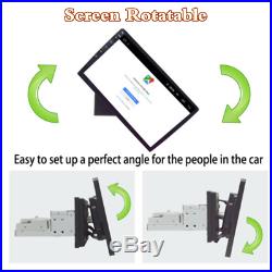 Rotatable Touch Screen Car 10.1 GPS Bluetooth Media Player Radio Stereo 1+16GB