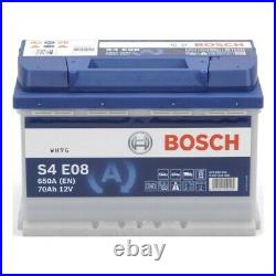 S4E08 Bosch 096 EFB 12V 70Ah Stop-Start Battery 4 Year Warranty