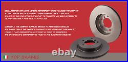 Set Brake discs Front 280mm fits RENAULT GRAND SCENIC III 1.0 2007- VIC-2785