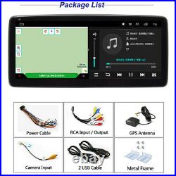 Single DIN 10.25In Android 9.1 Car Radio Stereo GPS SAT NAV WIFI BT FM Player