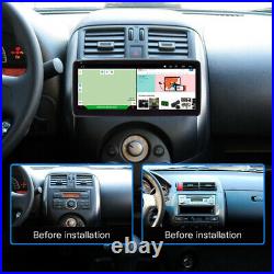 Single DIN 10.25In Android 9.1 Car Radio Stereo GPS SAT NAV WIFI BT FM Player