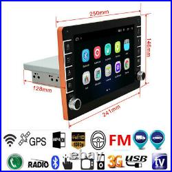 Single Din Android 8.1 9in Quad-core 16GB Car FM Radio Stereo MP5 Player GPS Nav