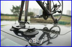 Standard Edition New Black Car Suction Roof Rack Bicycle Carrier Frame Bracket