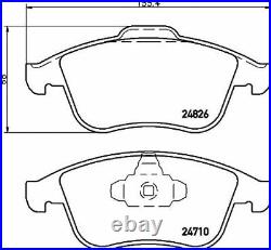 TEXTAR FRONT + REAR BRAKE PADS SET for RENAULT GRAND SCENIC III 2.0 dCi 2009-on