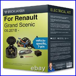 Towbar wiring kit 7-pin specific for RENAULT Grand Scenic 06.2018- incl. Manual