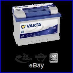 Type 096 N70 Varta Start-Stop EFB Car Van Battery 12v 70Ah 760 (570 500 076) E45