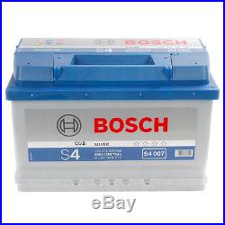Type 100 Car Battery 680CCA Bosch 12V 72Ah 4 Years Wty Sealed OEM Replacement