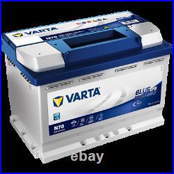 Varta Blue Dynamic EFB 570 500 076 N70 (UK 096EFB) 12v 70ah 760A 4yr Warranty