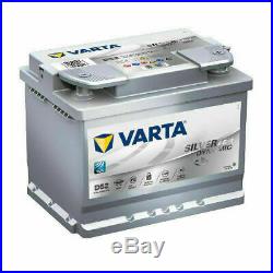 Varta D52 AGM Start Stop Car Battery 12V 60Ah 680A 242x175x190mm