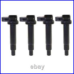 WAI Set of 4 Pencil Type Ignition Coils for Renault Scenic 2.0 Litre (9/04-2/07)