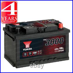 Yuasa Car Battery Calcium 12V 650CCA 71Ah T1 For RENAULT Laguna MK2 2.0 dCi